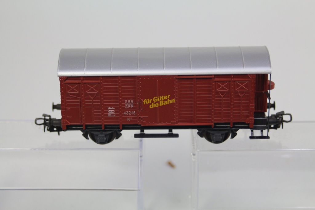 HAG 300 - SBB Wagon conteneur fermé - HO