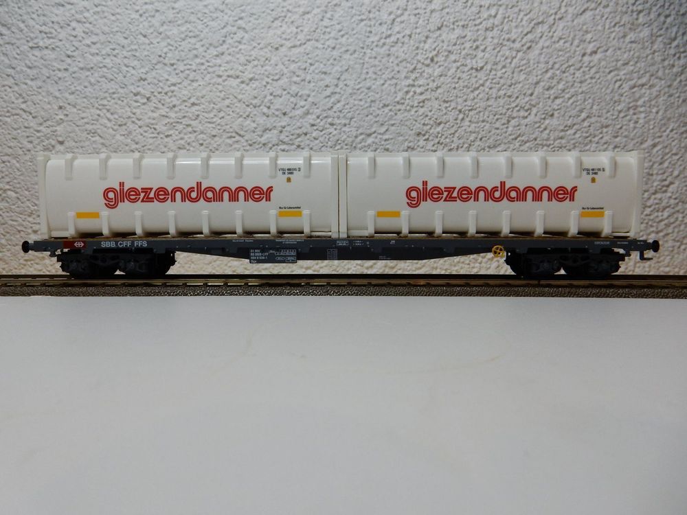 HAG 357 - SBB Wagon conteneur en vrac "Giezendanner" - DC - HO