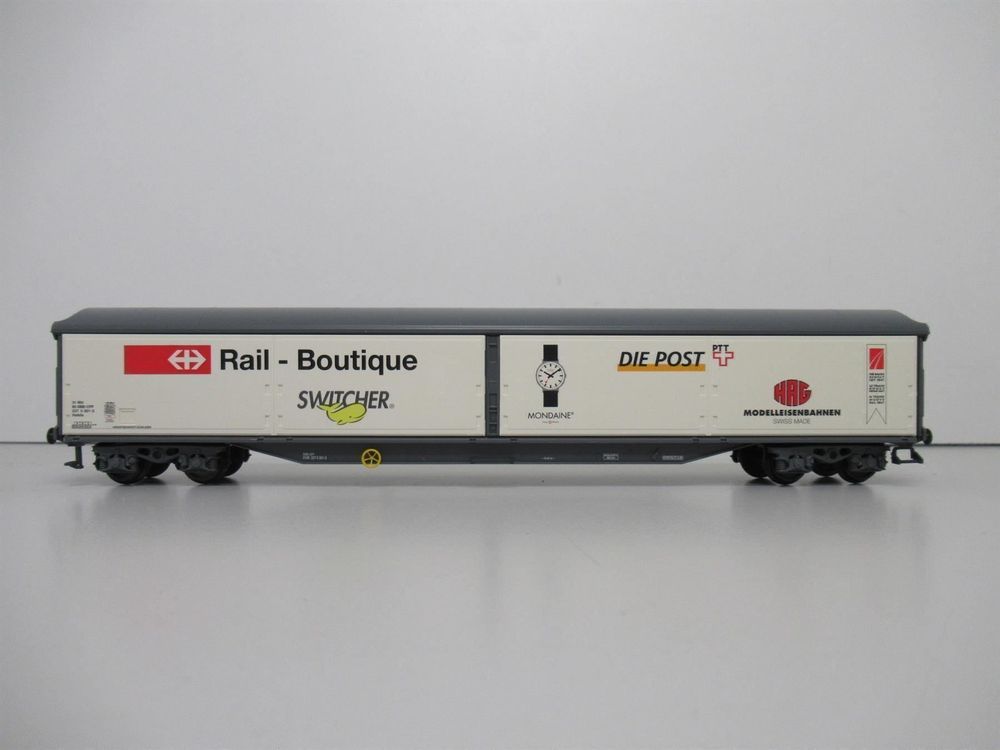 HAG 358 - SBB Wagon conteneur "Rail Shop" - AC - HO