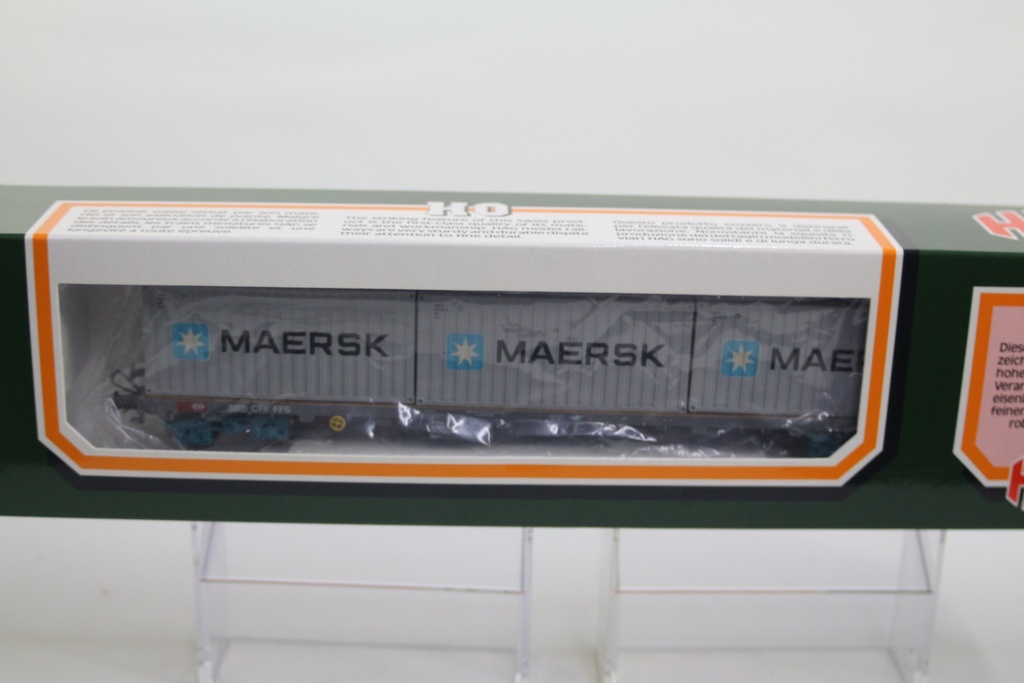 HAG 366 - SBB Wagon "Container de sécurité 20" MAERSK - AC - HO