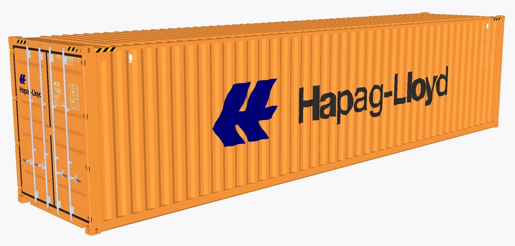 HAG 366 - SBB Wagon "Container de sécurité 20" Hapag-Lloyd - AC - HO