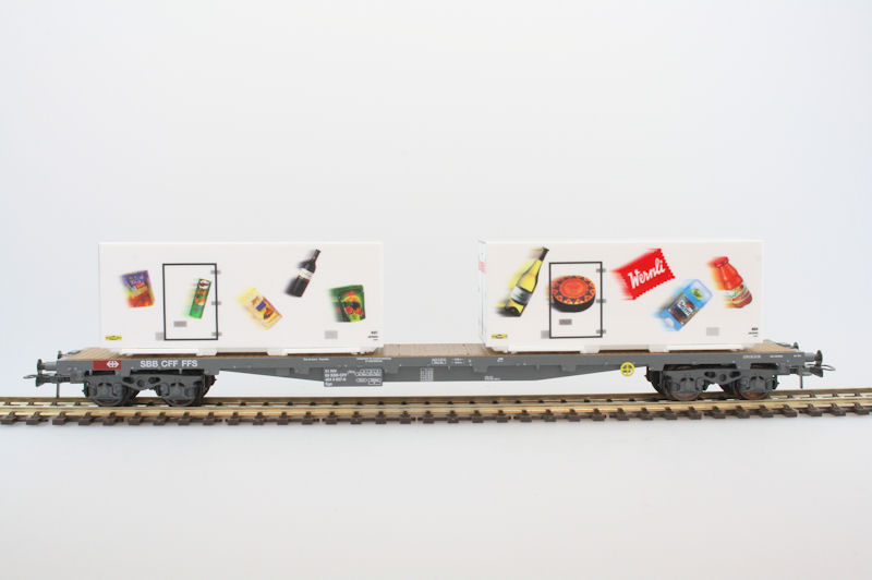 HAG 372 - SBB Wagon transport mobile "Usego" - AC - HO