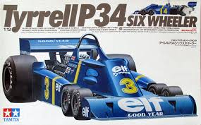 Tamiya 1221 - Tyrell P34 6 roues - Depailler/Scheckter - 1976 - 1/12