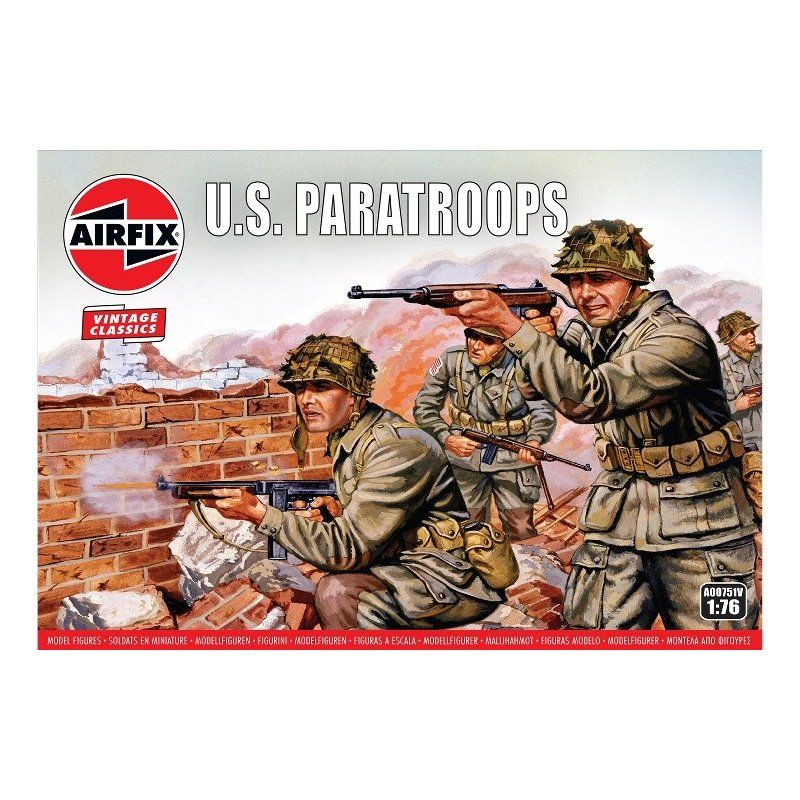 Airfix - Parachutistes américains de la Seconde Guerre mondiale - 1/76