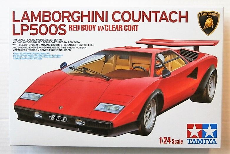 Tamiya 25419 - Lamborghini Countach LP500S - 1/24