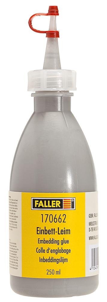 Faller 170662 - Colle d'englobage (gris cailloux) 250 ml