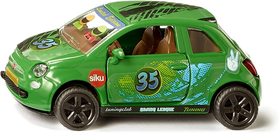SIKU 6506 - Fiat 500 Adventure avec 38 autocollants