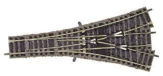 Fleischmann 6157 - Aiguillage triple commande manuelle - 200 mm longueur - HO