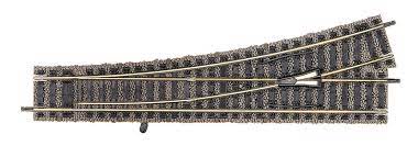 Fleischmann 6170 - Aiguillage gauche commande manuelle - Longueur 200 mm - 18° - rayon de 647 mm - HO