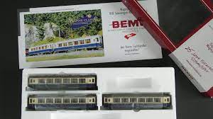 Bemo 7272 120- RhB Voiture-salon Coffret Alpine Classic Pullmann Express - HOm