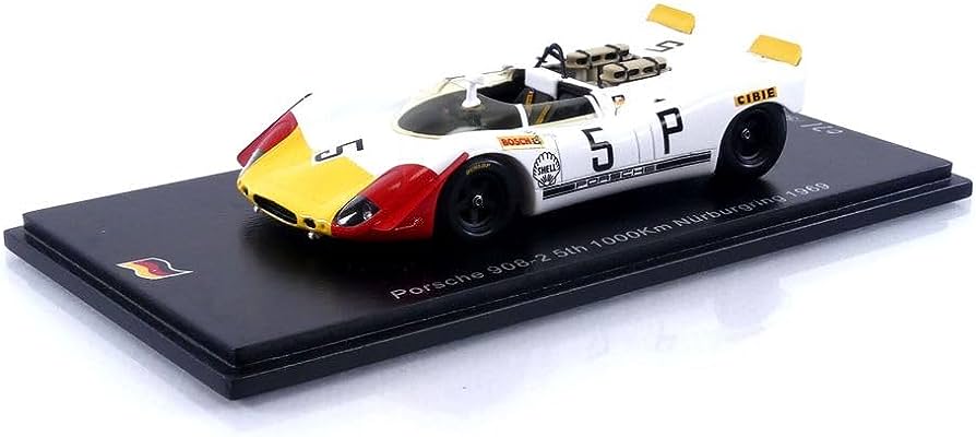 Spark - Porsche 908/2 - 1000km Nürburgring 1969 - Kauhsen/Von Wendt - 1/43