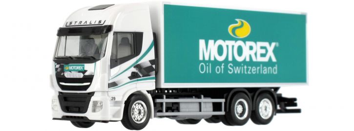 Herpa 944298 - Iveco Stralis XP box truck "MOTOREX" - 1/87