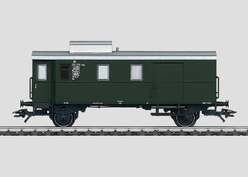 Märklin 46980 - Wagon à bagages pour train de marchandises - DB - HO