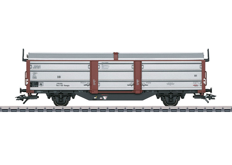 Märklin 48167 - Wagon couvert à deux essieux à toit et parois coulissants - "Wagon Insider 2017" - HO