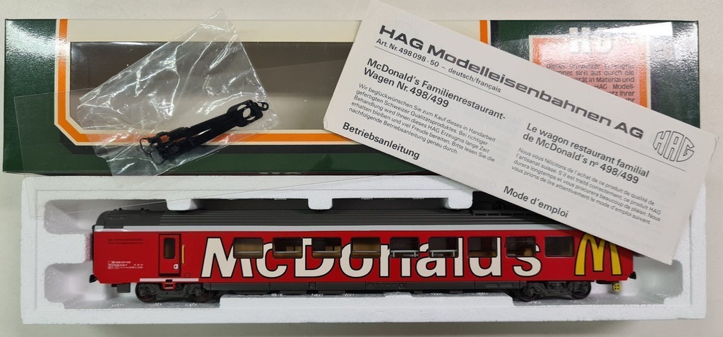 HAG 498 Wagon restaurant McDonald's HO (AC)