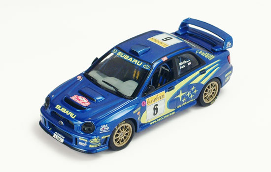 IXO - Subaru Impreza S7 WRC Rallye GreatBritain'01   #6 - Solberg/Mills - 1/24