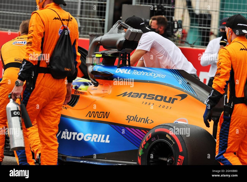 Minichamps McLaren MCL35M - L. Norris - French GP 2021 - 1/43