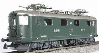HAG - 228 Locomotive Re 4/4 I - Série 1 - 402 - SBB-CFF - HO