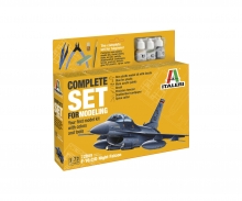 Italeri 72009 - Starter Kit - F-16 C/D Night Falcon - 1/72