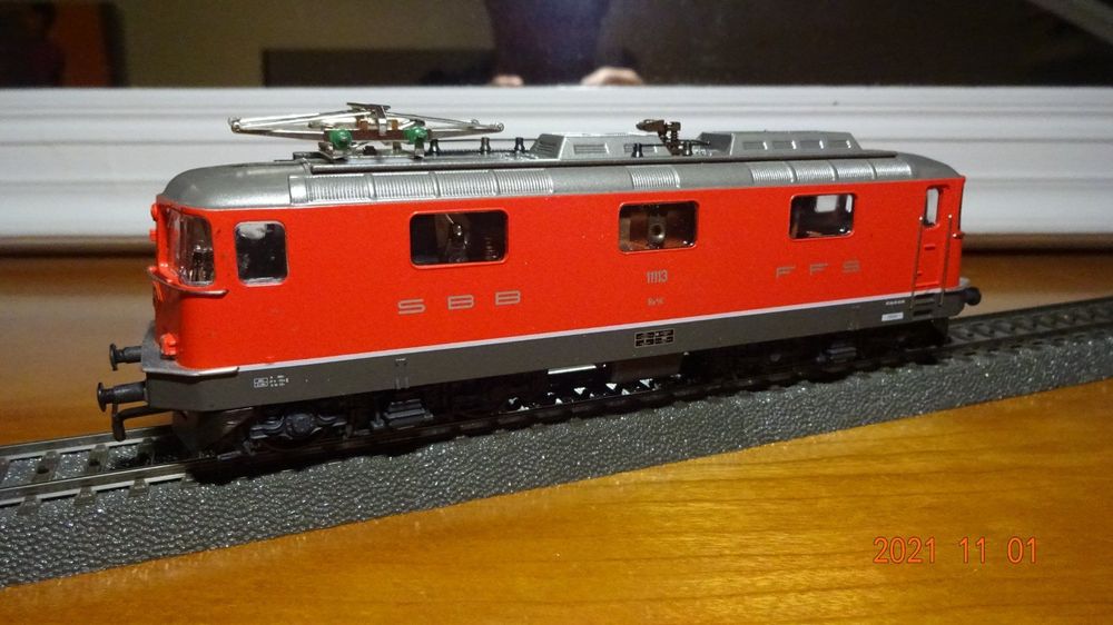 HAG 172 - Locomotive Re 4/4II - 1113 - Ex Swiss Express - (SBB-CFF) - HO