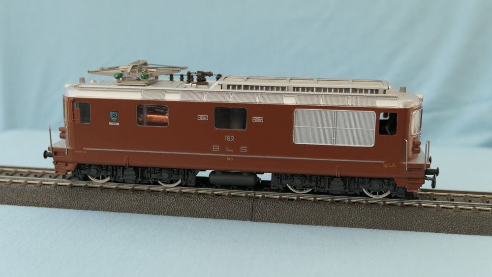 HAG 180 - Locomotive Re 4/4 - BLS N° 162 - Digitale - HO