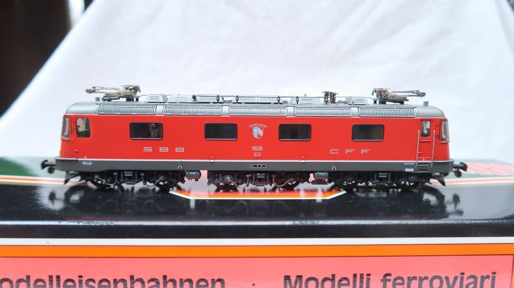 HAG 207 - Locomotive Re 6/6 "Vernier-Meyrin" - SBB - HO