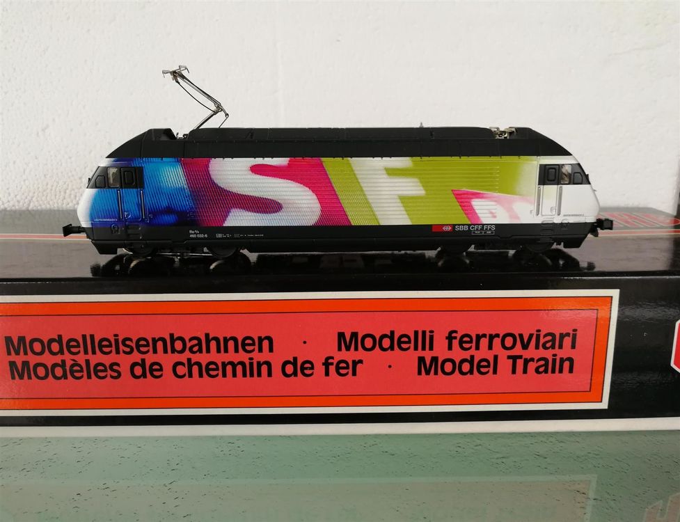 HAG 281 -  Locomotive Re 4/4 Typ 460 - "SF DRS 2" - HO