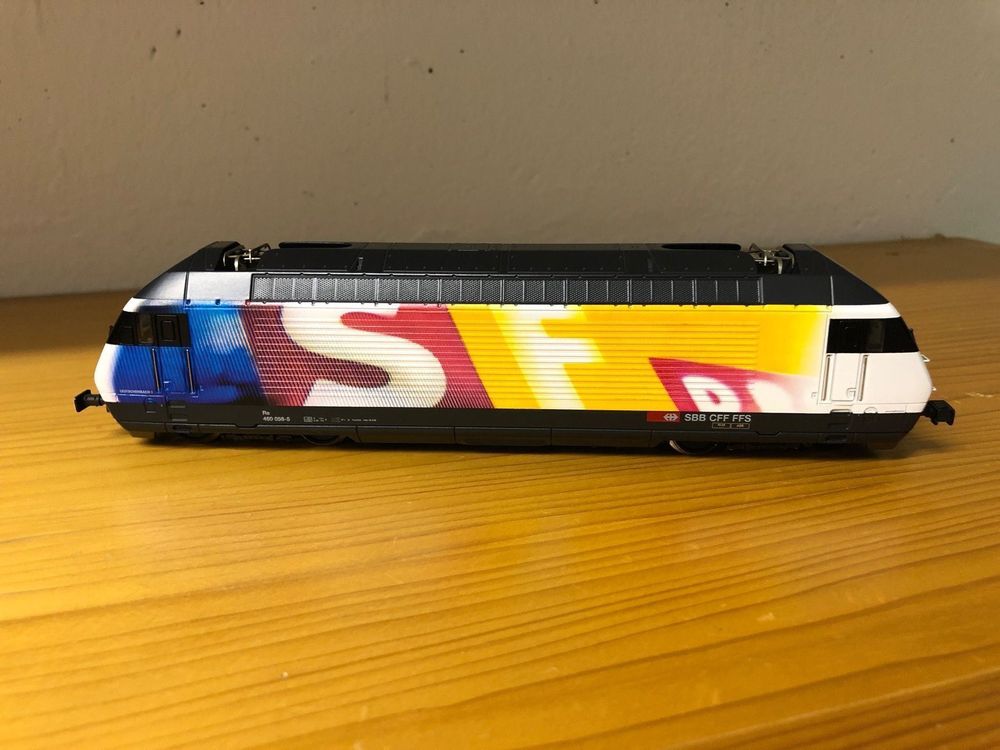HAG 281 -  Locomotive Re 4/4 Typ 460 - "SF DRS 1" - HO