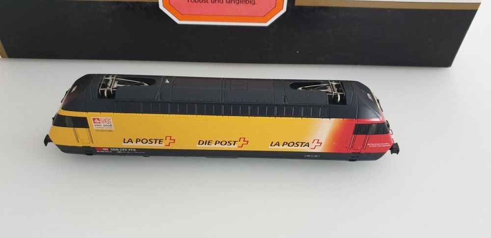 HAG 280 -  Locomotive Re 4/4 Typ 460 - "Post 37-Sion 2006" - HO