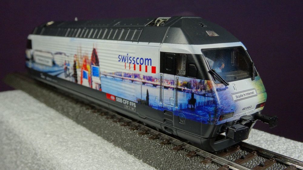 HAG 280 - Locomotive Re 460 - "Swisscom" - Digitale (ESU) - SBB - HO