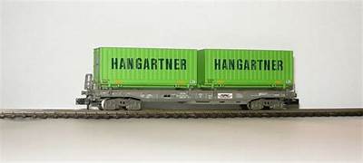 HAG 392 - SBB Wagon container fermé "Hangartner" - AC - HO