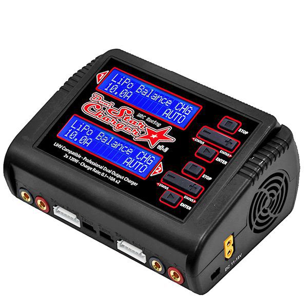 HRC - Chargeur 12/230V Start-Lite Dual-Star - V 2.1 - 2X120W - CH Version