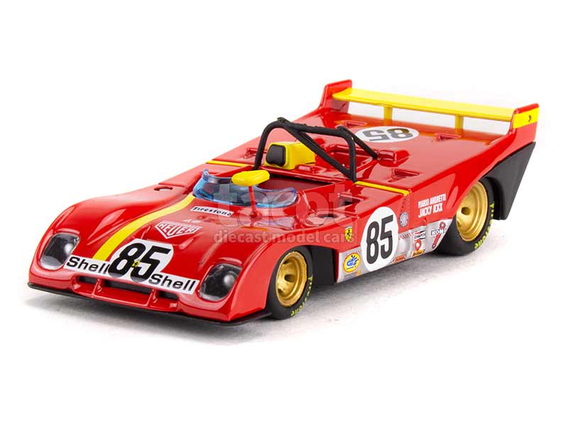 Burago - Ferrari 312 P - Ickx/Andretti - 1972 - 1/43