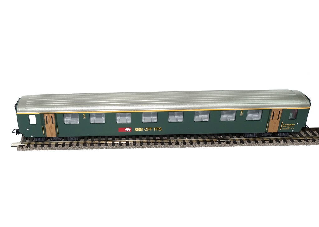 HAG 483 SBB Wagon voyageurs standard - 1ère classe - HO (DC)