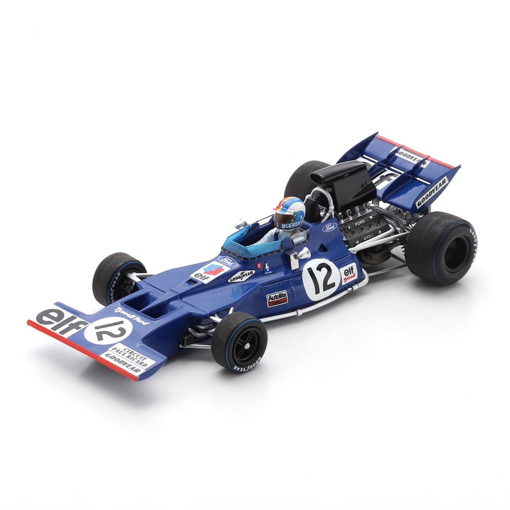 Spark - Tyrrell 002 GP France '71 - #12 - F. Cevert - 1/43