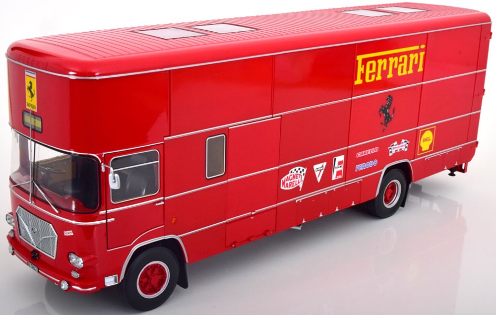 Classic Model Replica - Fiat OM 150 Rolfo "Ferrari" - 1967 (Hayon et portières ouvrants) - 1/18