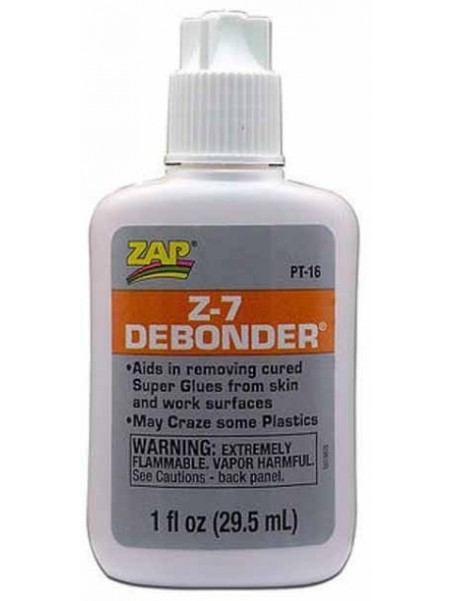 ZAP PT-16 - Diluant pour colle Cyanoacrylate - 29.5ml