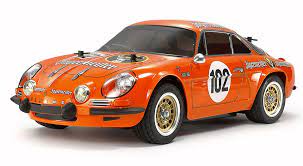 Tamiya 58708 - Alpine A110 "Jägermeister 1973" - Chassis M-06 - Radio-commandée - À construire - Sans radio-commande/accu/chargeur - 1/10