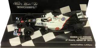Minichamps - Sauber C31-Ferrari -  K. Kobayashi - 3ème place Japan GP 2012 - 1/43 