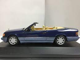Minichamps Mercedes E-class - Cabriolet - 1994 - Bleue métallisée - 1/43