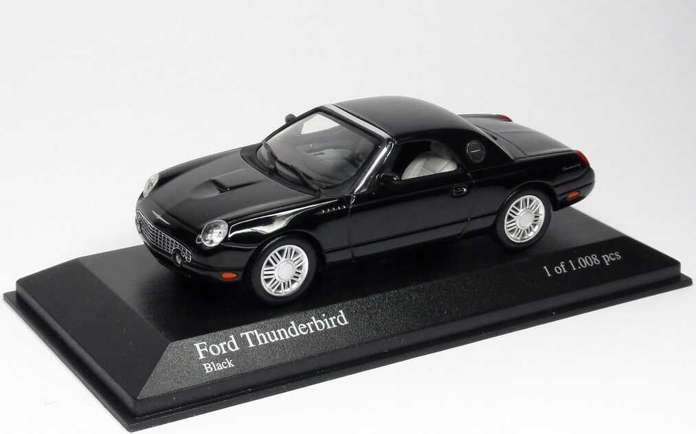 Minichamps Ford Thunderbird - 2002 - Noire - 1/43 