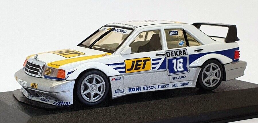 Minichamps Mercedes 190 E Evo 2 - MS-JET -  #16 - Biela -1/43  