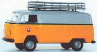 Brekina 210 - VW Kasten T2 "PTT" - Edition Suisse - 1/87 