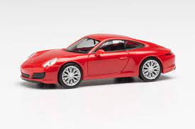 Herpa 028639-002 - Porsche 911 - 4S - Rouge - 1/87 