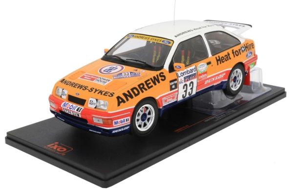 IXO - Ford Sierra RS Cosworth "Rallye RAC 1989" - #33 Brookes/Wilson - 1/18   