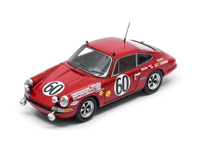 Spark - Porsche 911 T - 24h Le Mans 1968 - #60 - J. Demortemart - 1/43  