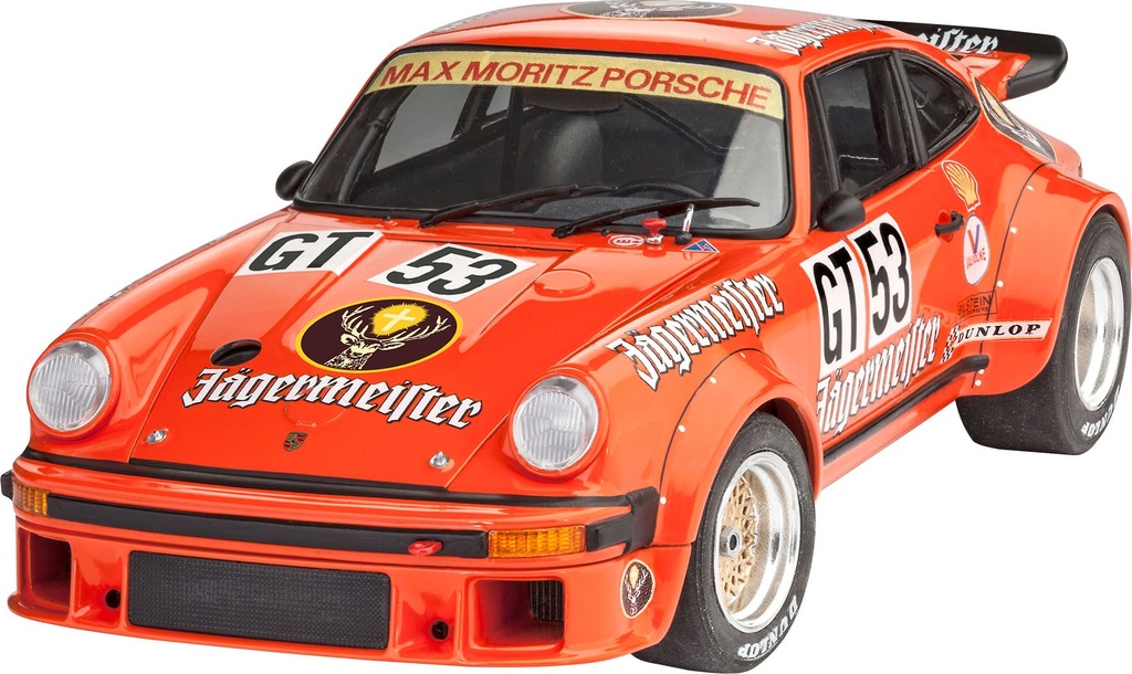 Revell 07031 - Porsche 934 RSR "Jägermeister" - 17.9 cm long - 104 pièces - 1/24