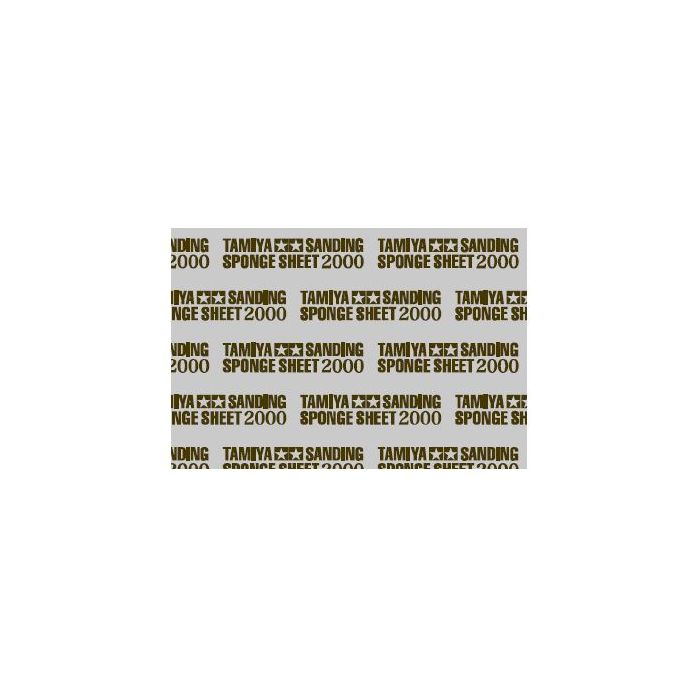 Tamiya 87170 - Eponge de ponçage grain 2000 (114x140mm)