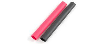 Green RC - 5151 - Gaine Thermorétractable - 6mm - Rouge et Noir (25 cm chacun)  