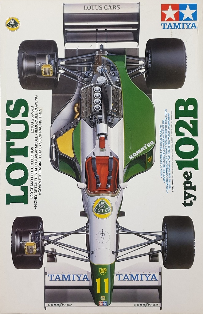Tamiya 20030 - Lotus type 102B - #11 - 1992 - 1/20 (Occasion vérifiée)